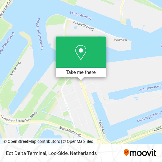 Ect Delta Terminal, Loc-Side map