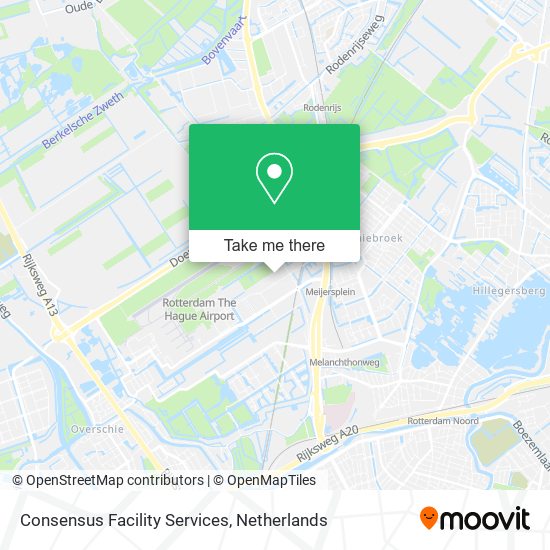 Consensus Facility Services map
