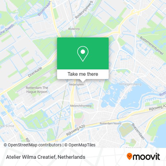 Atelier Wilma Creatief map
