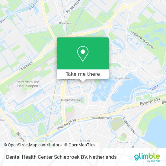 Dental Health Center Schiebroek BV Karte