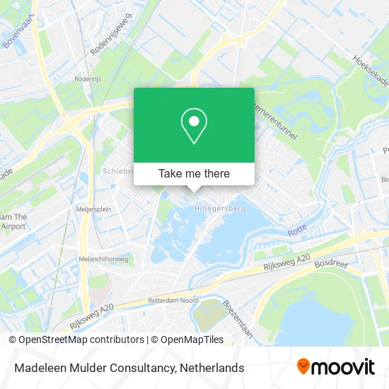 Madeleen Mulder Consultancy map