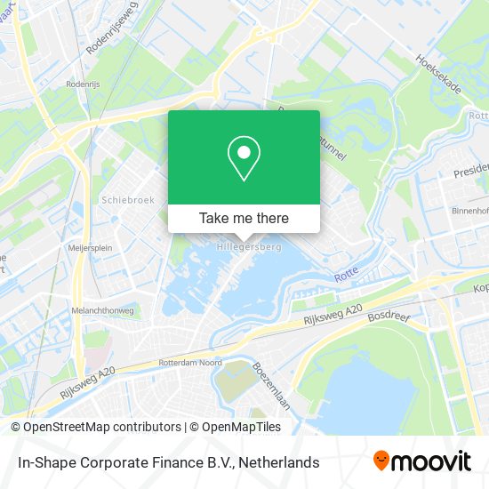 In-Shape Corporate Finance B.V. map
