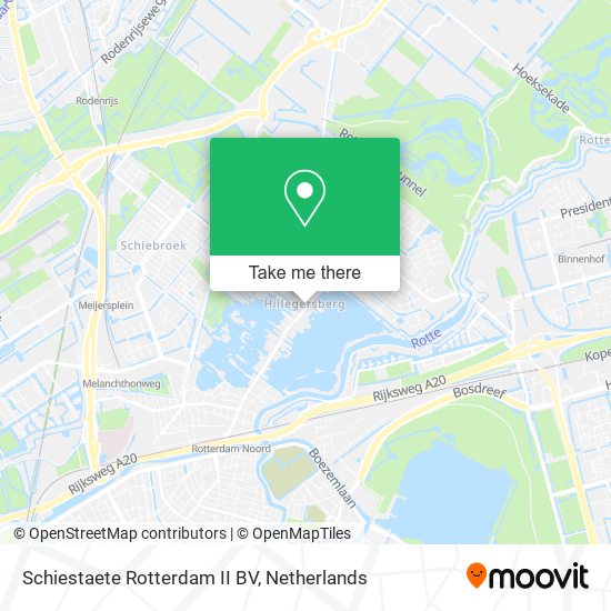 Schiestaete Rotterdam II BV Karte