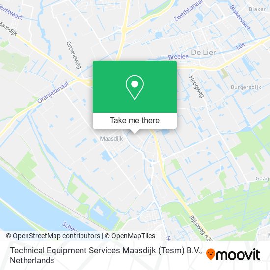 Technical Equipment Services Maasdijk (Tesm) B.V. map