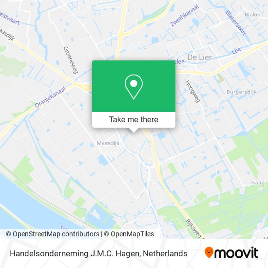 Handelsonderneming J.M.C. Hagen map