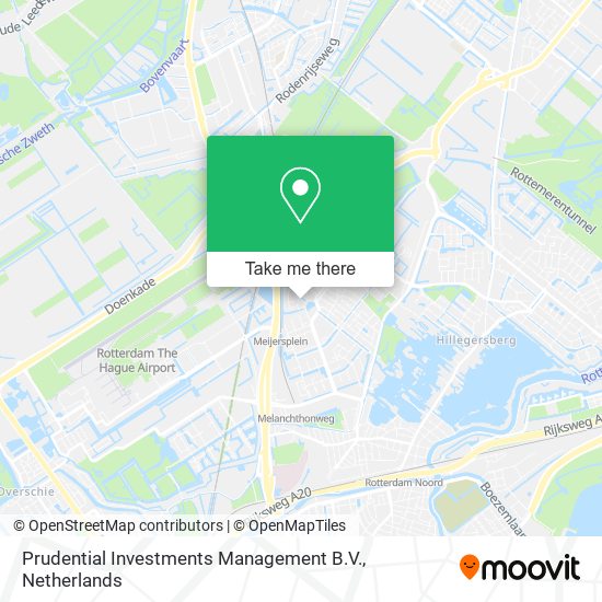 Prudential Investments Management B.V. map