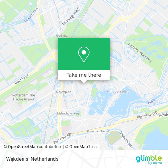 Wijkdeals map