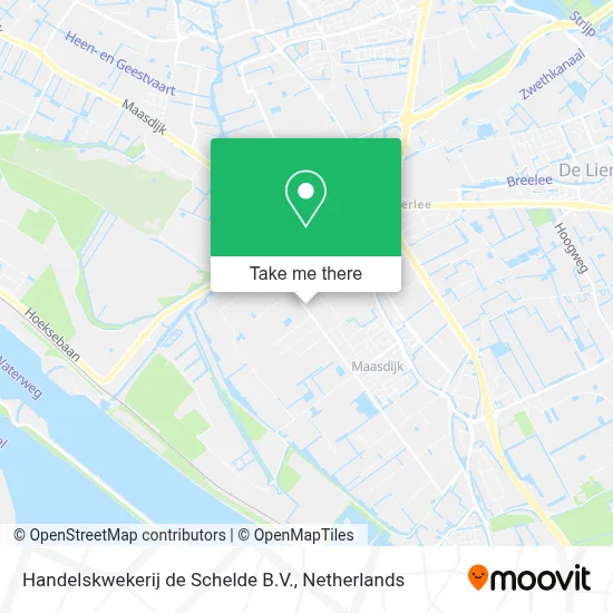 Handelskwekerij de Schelde B.V. map
