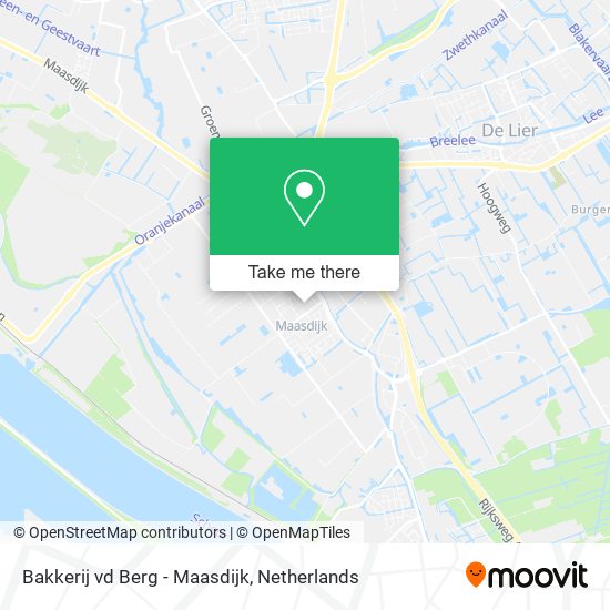 Bakkerij vd Berg - Maasdijk map