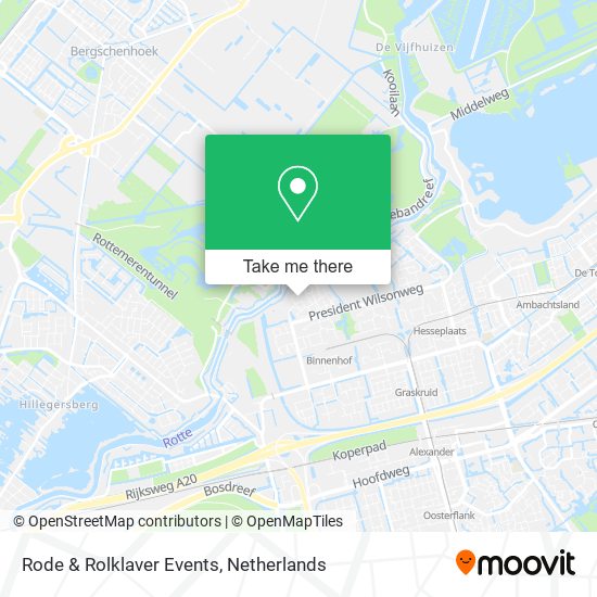 Rode & Rolklaver Events map