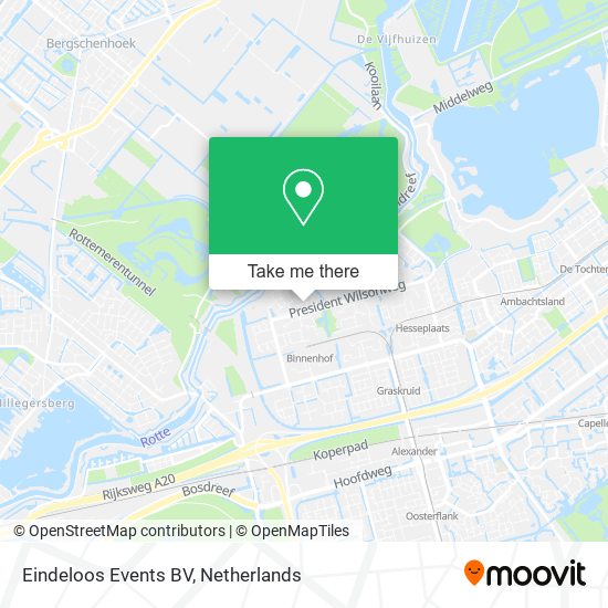 Eindeloos Events BV map