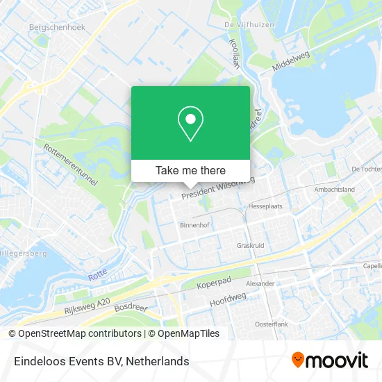 Eindeloos Events BV map