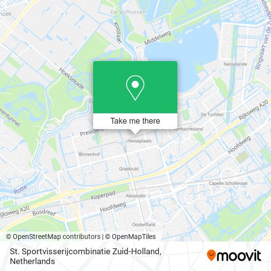 St. Sportvisserijcombinatie Zuid-Holland map