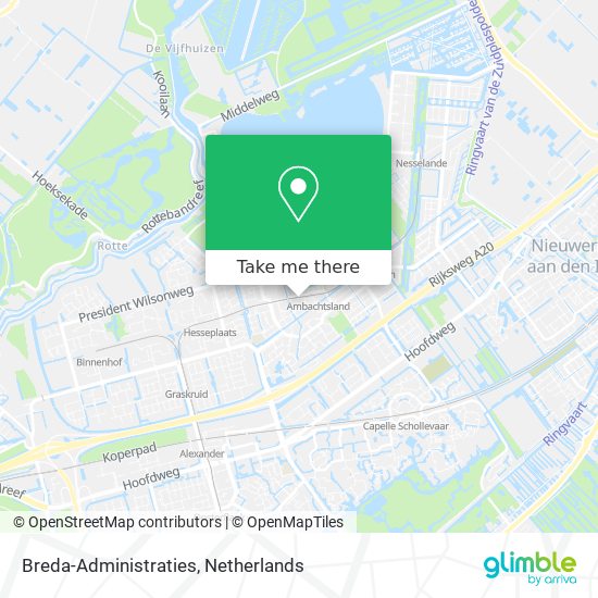 Breda-Administraties Karte