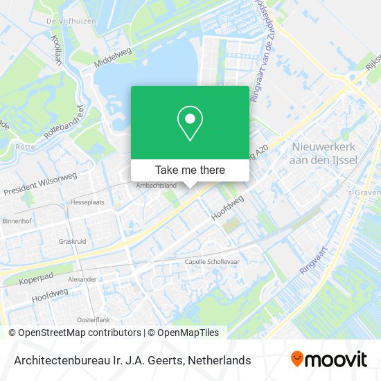 Architectenbureau Ir. J.A. Geerts map