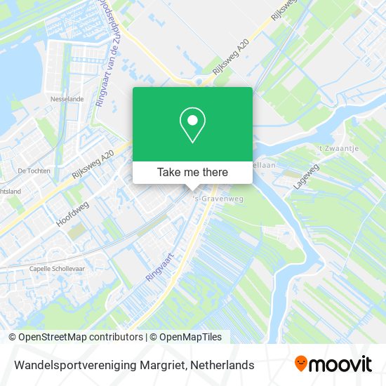 Wandelsportvereniging Margriet map