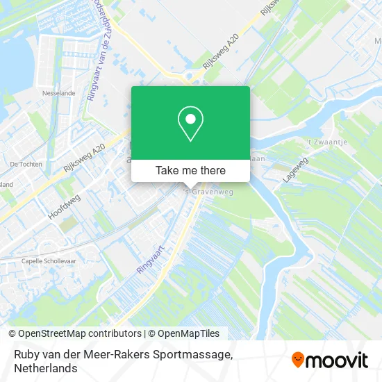 Ruby van der Meer-Rakers Sportmassage map