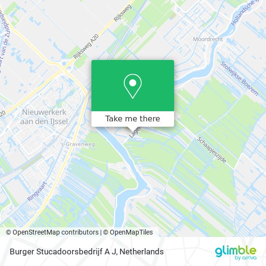 Burger Stucadoorsbedrijf A J map