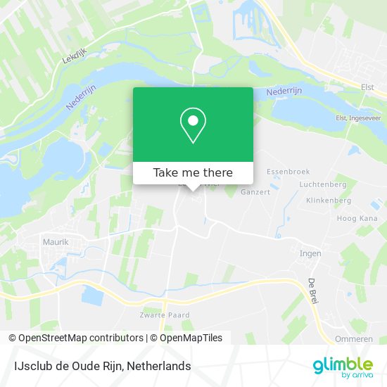 IJsclub de Oude Rijn Karte