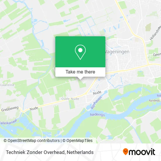 Techniek Zonder Overhead map