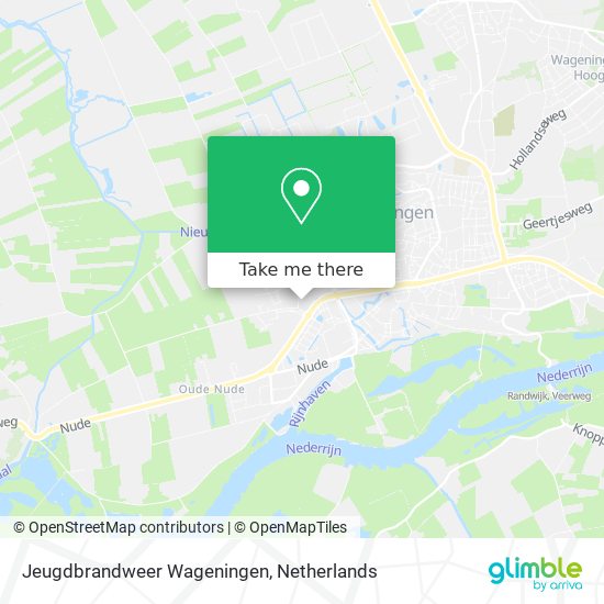 Jeugdbrandweer Wageningen Karte