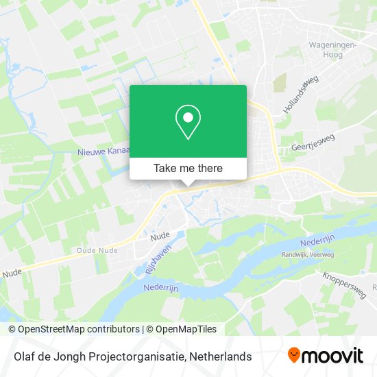Olaf de Jongh Projectorganisatie map