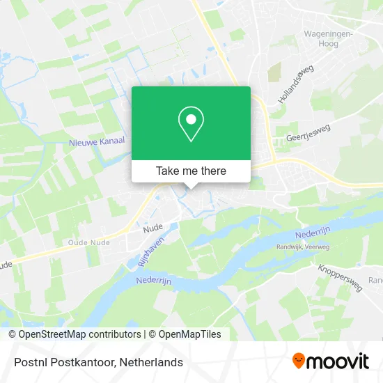 Postnl Postkantoor map