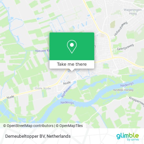 Demeubeltopper BV map