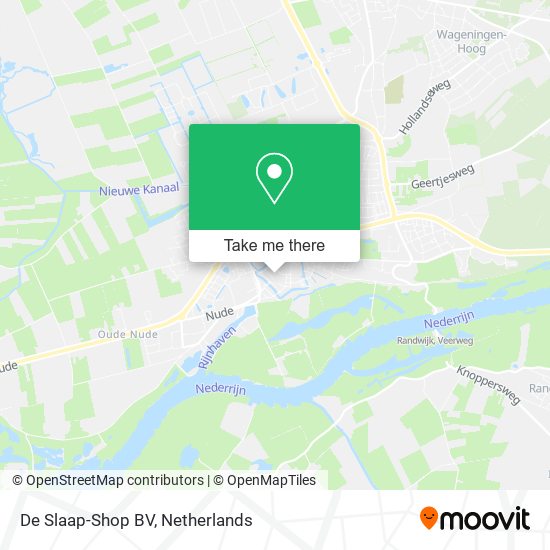 De Slaap-Shop BV map