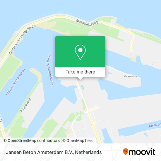 Jansen Beton Amsterdam B.V. map