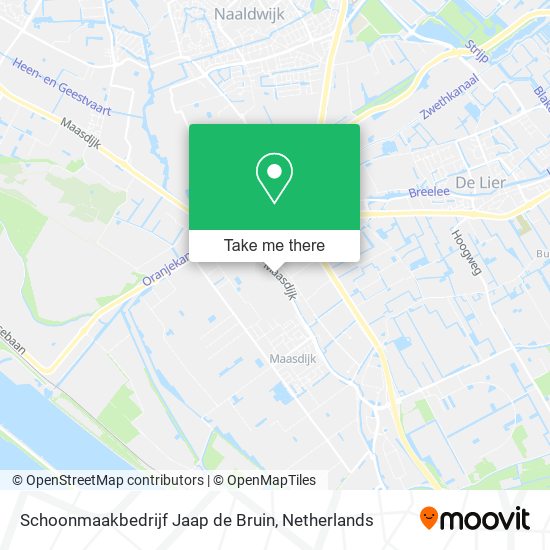 Schoonmaakbedrijf Jaap de Bruin map
