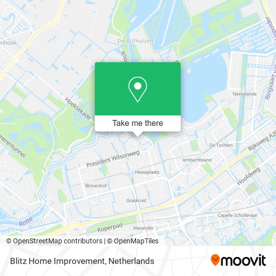 Blitz Home Improvement map