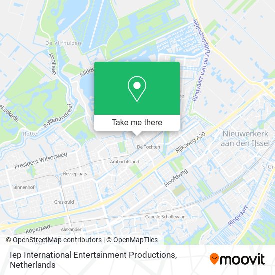 Iep International Entertainment Productions map