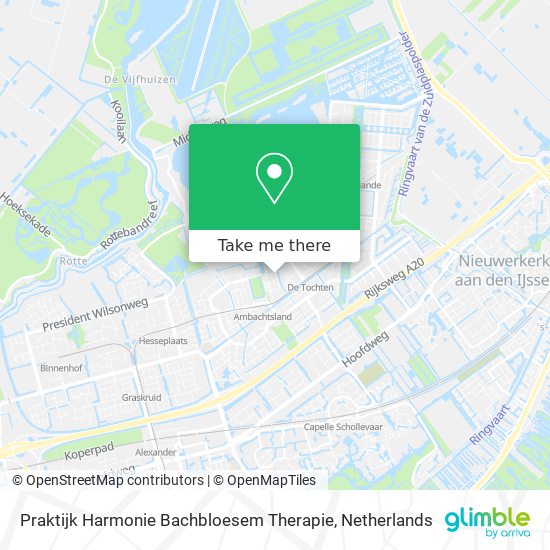 Praktijk Harmonie Bachbloesem Therapie map