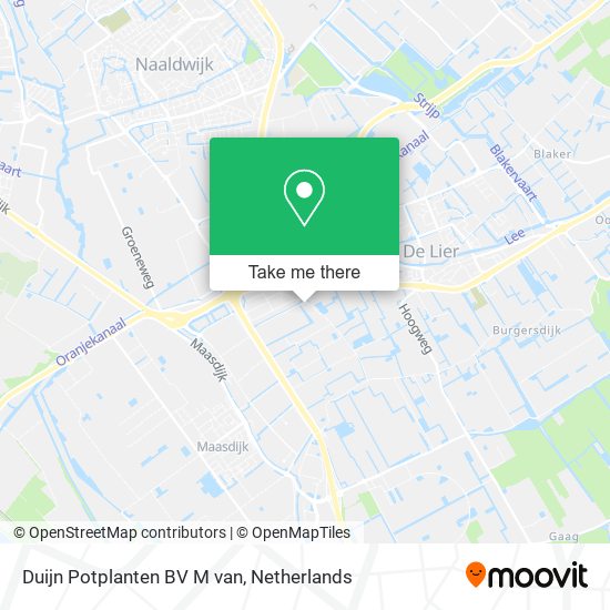 Duijn Potplanten BV M van map