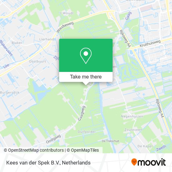 Kees van der Spek B.V. map