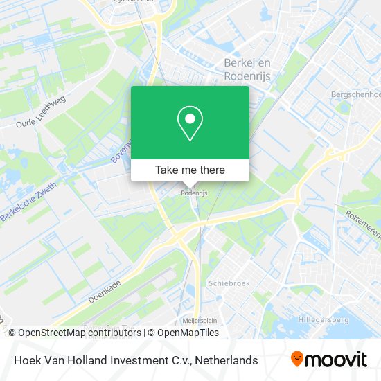 Hoek Van Holland Investment C.v. map