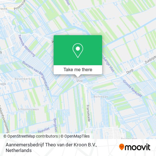 Aannemersbedrijf Theo van der Kroon B.V. map