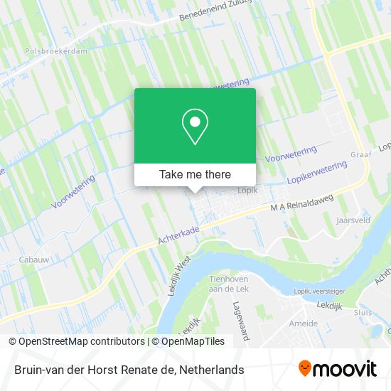 Bruin-van der Horst Renate de map