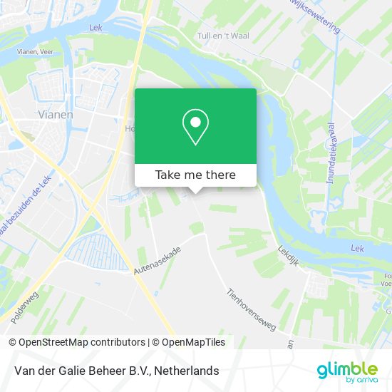 Van der Galie Beheer B.V. map