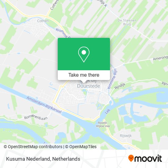 Kusuma Nederland map