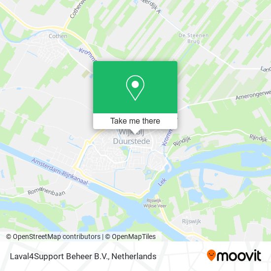 Laval4Support Beheer B.V. map