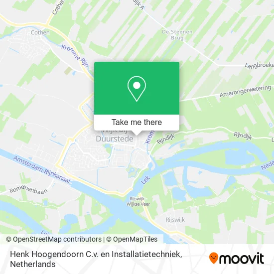 Henk Hoogendoorn C.v. en Installatietechniek map