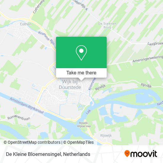 De Kleine Bloemensingel map