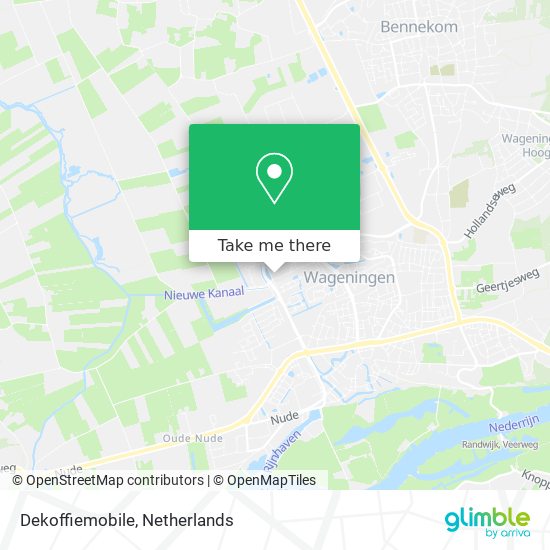 Dekoffiemobile map