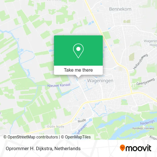 Oprommer H. Dijkstra map