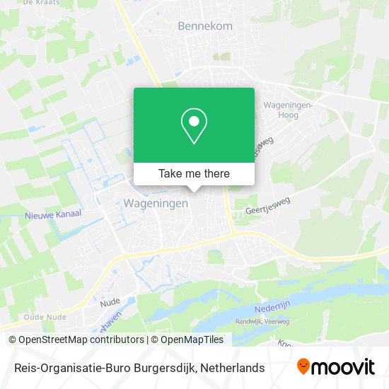 Reis-Organisatie-Buro Burgersdijk map