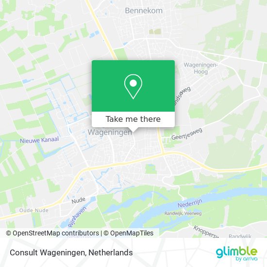 Consult Wageningen map