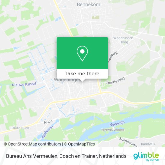 Bureau Ans Vermeulen, Coach en Trainer map