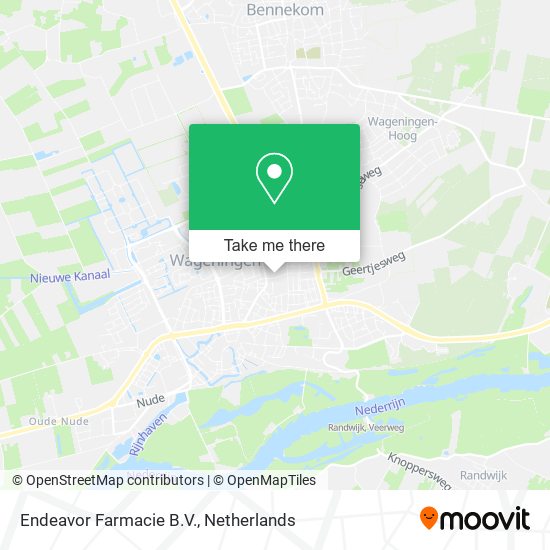 Endeavor Farmacie B.V. map